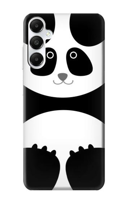 W2085 Panda Minimalist Hard Case and Leather Flip Case For Samsung Galaxy A05s