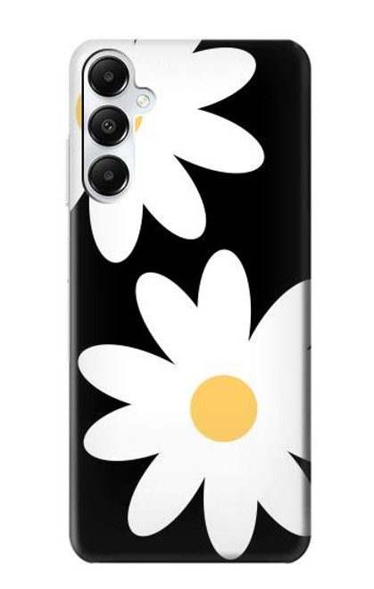 W2315 Daisy White Flowers Hard Case and Leather Flip Case For Samsung Galaxy A05s