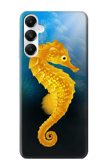 W2444 Seahorse Underwater World Hard Case and Leather Flip Case For Samsung Galaxy A05s