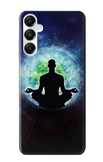 W2527 Yoga Nature Universe Hard Case and Leather Flip Case For Samsung Galaxy A05s