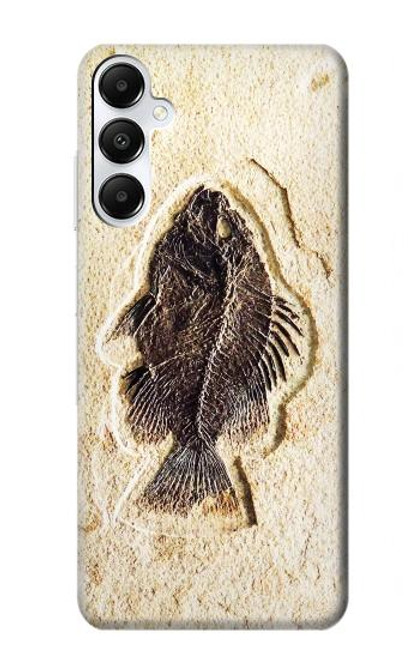 W2562 Fossil Fish Hard Case and Leather Flip Case For Samsung Galaxy A05s