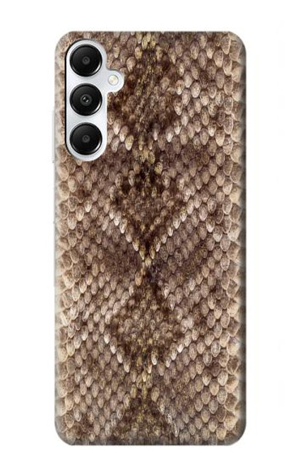 W2875 Rattle Snake Skin Graphic Printed Hard Case and Leather Flip Case For Samsung Galaxy A05s