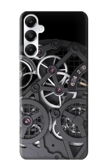 W3176 Inside Watch Black Hard Case and Leather Flip Case For Samsung Galaxy A05s