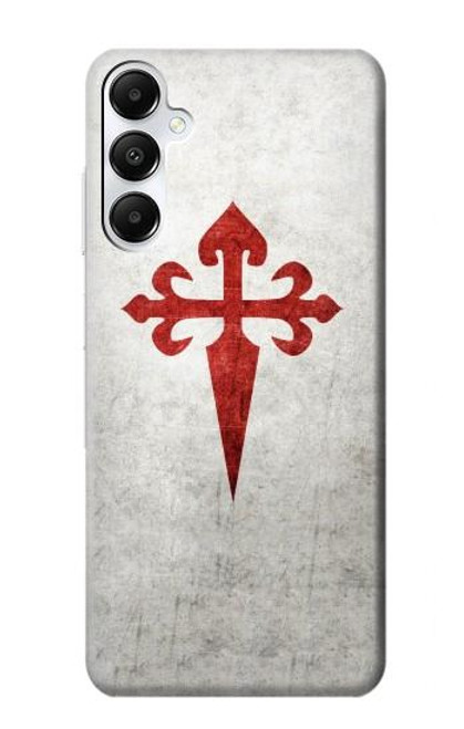 W3200 Order of Santiago Cross of Saint James Hard Case and Leather Flip Case For Samsung Galaxy A05s