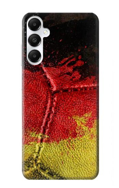 W3303 Germany Flag Vintage Football Graphic Hard Case and Leather Flip Case For Samsung Galaxy A05s