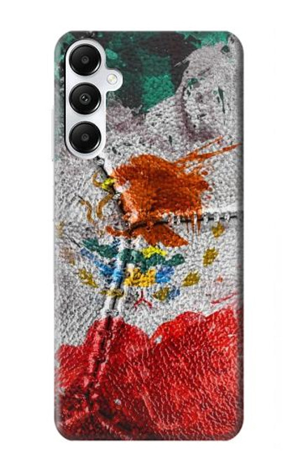 W3314 Mexico Flag Vinatage Football Graphic Hard Case and Leather Flip Case For Samsung Galaxy A05s