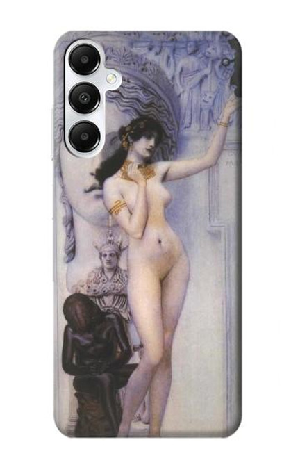 W3353 Gustav Klimt Allegory of Sculpture Hard Case and Leather Flip Case For Samsung Galaxy A05s