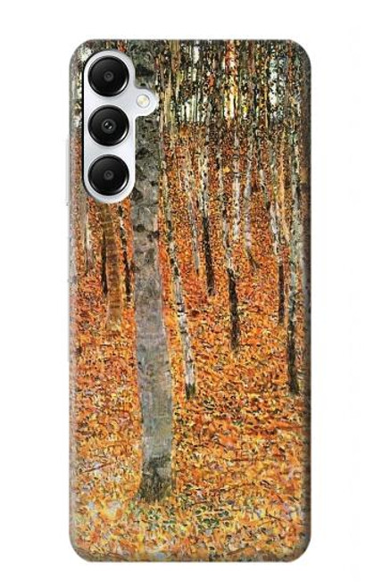 W3380 Gustav Klimt Birch Forest Hard Case and Leather Flip Case For Samsung Galaxy A05s