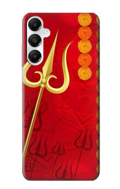 W3788 Shiv Trishul Hard Case and Leather Flip Case For Samsung Galaxy A05s