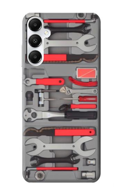 W3921 Bike Repair Tool Graphic Paint Hard Case and Leather Flip Case For Samsung Galaxy A05s