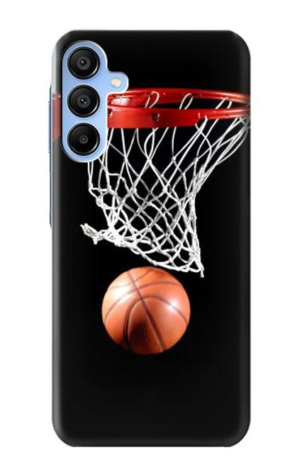 W0066 Basketball Hard Case and Leather Flip Case For Samsung Galaxy A15 5G