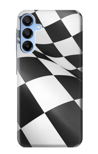 W2408 Checkered Winner Flag Hard Case and Leather Flip Case For Samsung Galaxy A15 5G