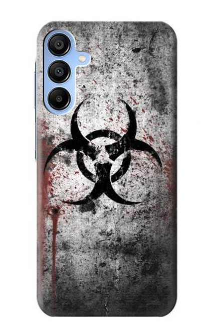 W2440 Biohazards Biological Hazard Hard Case and Leather Flip Case For Samsung Galaxy A15 5G