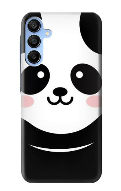 W2662 Cute Panda Cartoon Hard Case and Leather Flip Case For Samsung Galaxy A15 5G