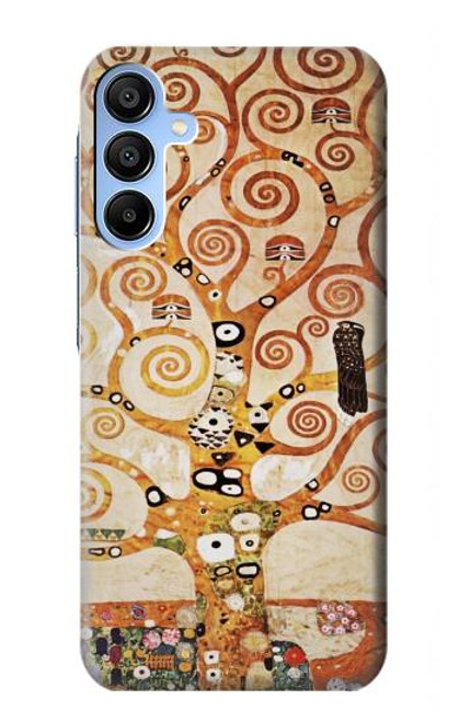 W2723 The Tree of Life Gustav Klimt Hard Case and Leather Flip Case For Samsung Galaxy A15 5G