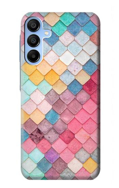 W2947 Candy Minimal Pastel Colors Hard Case and Leather Flip Case For Samsung Galaxy A15 5G