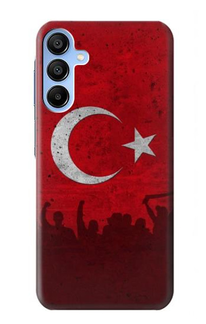 W2991 Turkey Football Soccer Hard Case and Leather Flip Case For Samsung Galaxy A15 5G