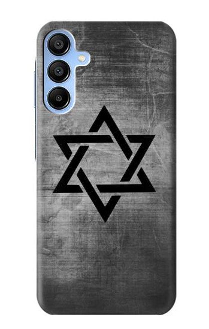 W3107 Judaism Star of David Symbol Hard Case and Leather Flip Case For Samsung Galaxy A15 5G