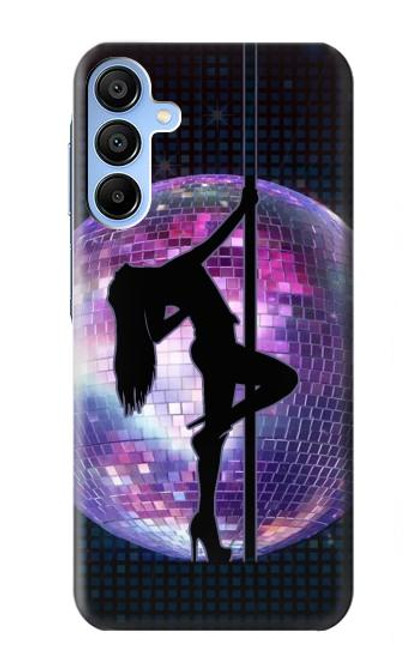 W3284 Sexy Girl Disco Pole Dance Hard Case and Leather Flip Case For Samsung Galaxy A15 5G