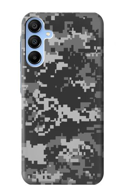 W3293 Urban Black Camo Camouflage Hard Case and Leather Flip Case For Samsung Galaxy A15 5G