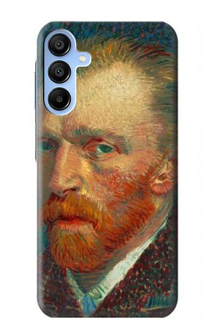 W3335 Vincent Van Gogh Self Portrait Hard Case and Leather Flip Case For Samsung Galaxy A15 5G