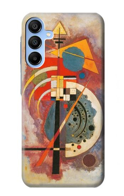 W3337 Wassily Kandinsky Hommage a Grohmann Hard Case and Leather Flip Case For Samsung Galaxy A15 5G