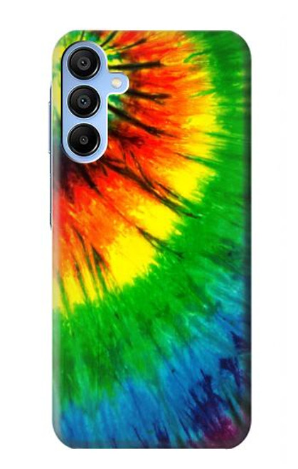 W3422 Tie Dye Hard Case and Leather Flip Case For Samsung Galaxy A15 5G