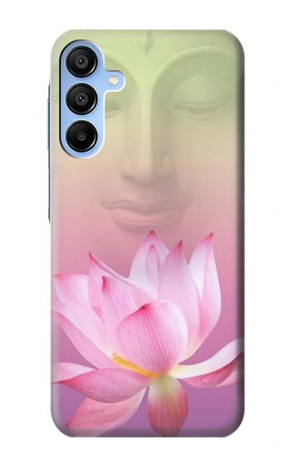 W3511 Lotus flower Buddhism Hard Case and Leather Flip Case For Samsung Galaxy A15 5G