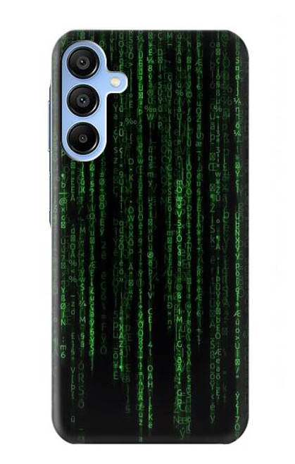 W3668 Binary Code Hard Case and Leather Flip Case For Samsung Galaxy A15 5G