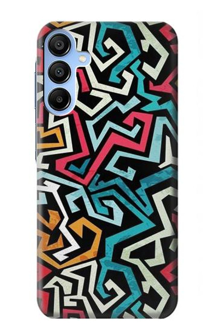 W3712 Pop Art Pattern Hard Case and Leather Flip Case For Samsung Galaxy A15 5G