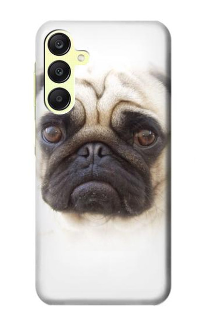 W1852 Pug Dog Hard Case and Leather Flip Case For Samsung Galaxy A25 5G