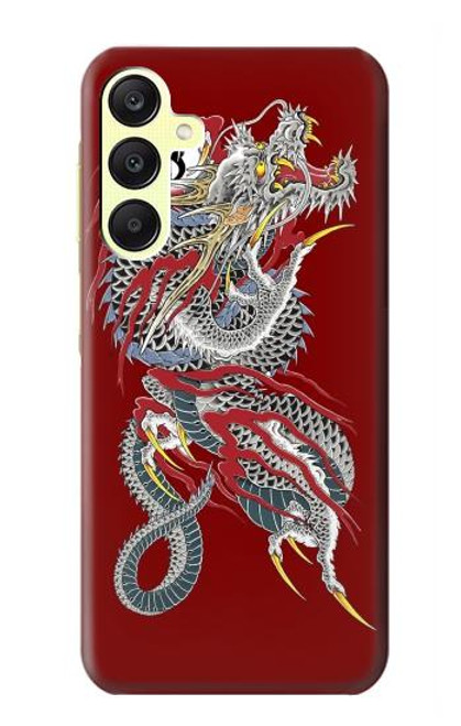 W2104 Yakuza Dragon Tattoo Hard Case and Leather Flip Case For Samsung Galaxy A25 5G