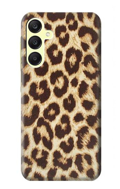 W2204 Leopard Pattern Graphic Printed Hard Case and Leather Flip Case For Samsung Galaxy A25 5G