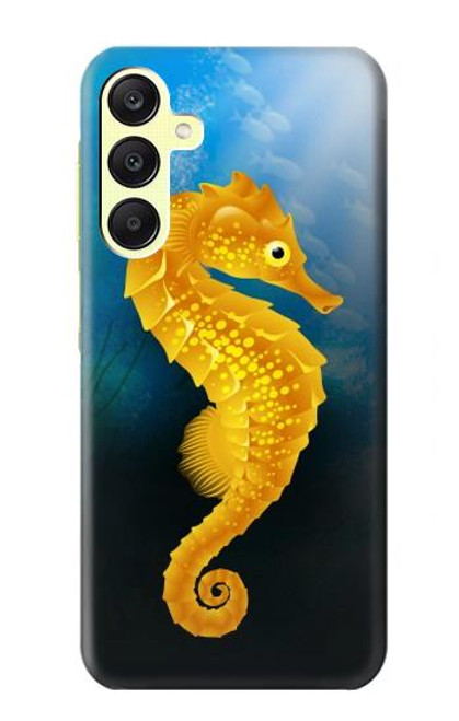 W2444 Seahorse Underwater World Hard Case and Leather Flip Case For Samsung Galaxy A25 5G