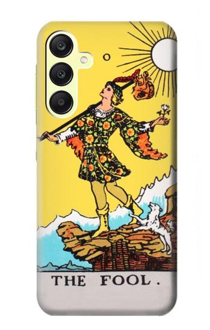 W2810 Tarot Card The Fool Hard Case and Leather Flip Case For Samsung Galaxy A25 5G