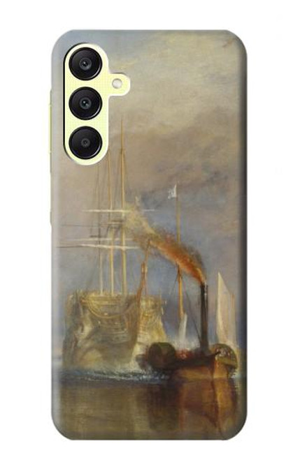 W3338 J. M. W. Turner The Fighting Temeraire Hard Case and Leather Flip Case For Samsung Galaxy A25 5G