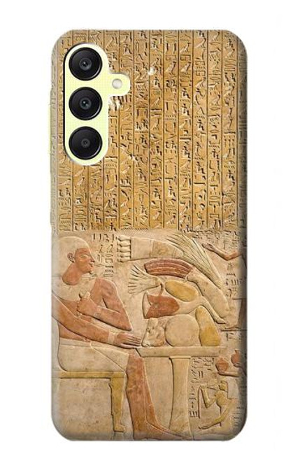 W3398 Egypt Stela Mentuhotep Hard Case and Leather Flip Case For Samsung Galaxy A25 5G