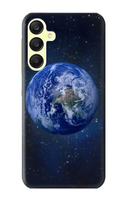 W3430 Blue Planet Hard Case and Leather Flip Case For Samsung Galaxy A25 5G