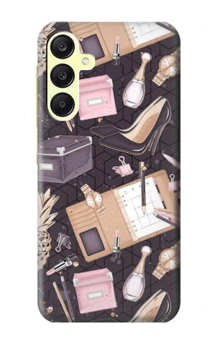 W3448 Fashion Hard Case and Leather Flip Case For Samsung Galaxy A25 5G