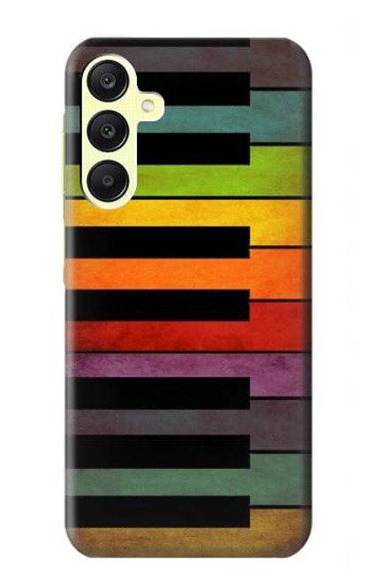 W3451 Colorful Piano Hard Case and Leather Flip Case For Samsung Galaxy A25 5G