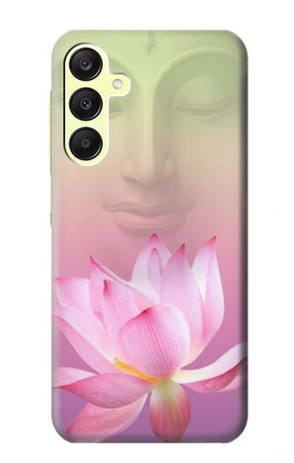 W3511 Lotus flower Buddhism Hard Case and Leather Flip Case For Samsung Galaxy A25 5G