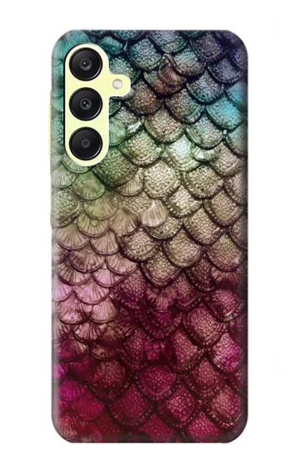 W3539 Mermaid Fish Scale Hard Case and Leather Flip Case For Samsung Galaxy A25 5G