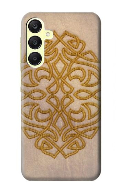 W3796 Celtic Knot Hard Case and Leather Flip Case For Samsung Galaxy A25 5G