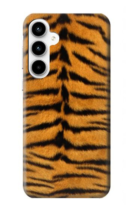 W0576 Tiger Skin Hard Case and Leather Flip Case For Samsung Galaxy A35 5G