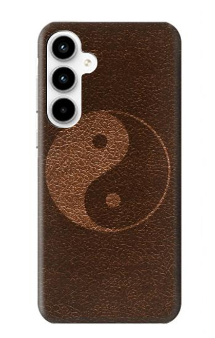 W0825 Taoism Yin Yang Hard Case and Leather Flip Case For Samsung Galaxy A35 5G