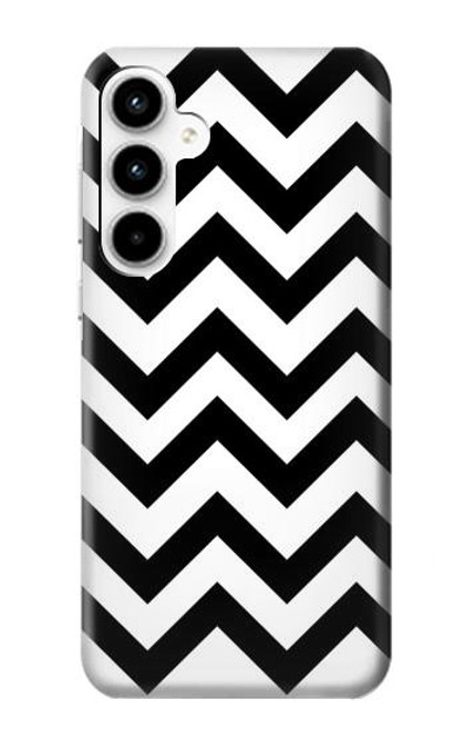 W1613 Chevron Zigzag Hard Case and Leather Flip Case For Samsung Galaxy A35 5G