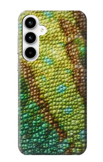 W3057 Lizard Skin Graphic Printed Hard Case and Leather Flip Case For Samsung Galaxy A35 5G