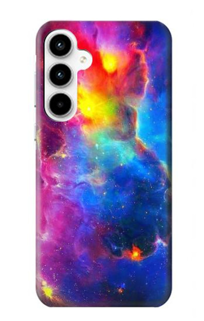 W3371 Nebula Sky Hard Case and Leather Flip Case For Samsung Galaxy A35 5G