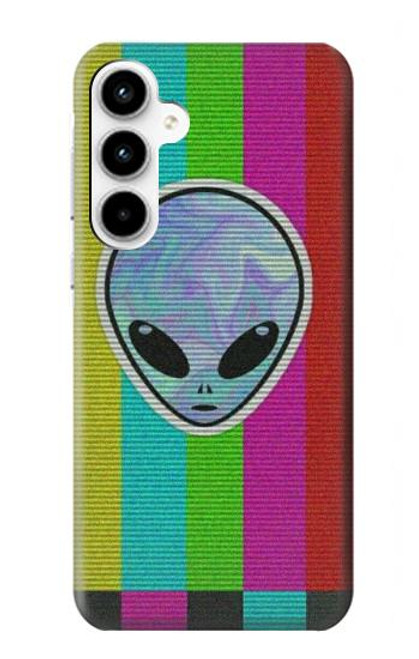 W3437 Alien No Signal Hard Case and Leather Flip Case For Samsung Galaxy A35 5G