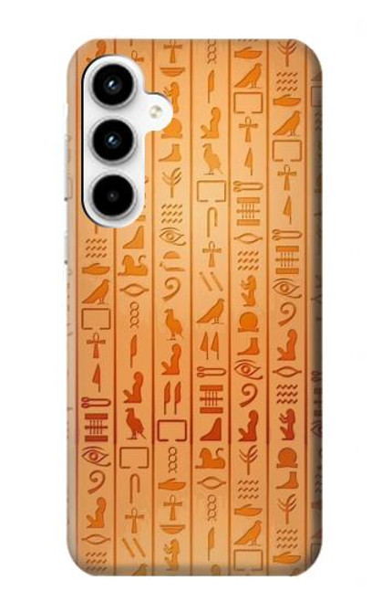 W3440 Egyptian Hieroglyphs Hard Case and Leather Flip Case For Samsung Galaxy A35 5G